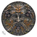Bronzed Autumn Equinox Tree Spirit Wall Plaque