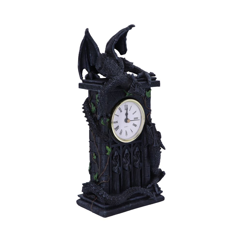 Duelling Dragons Clock Dragon Ivy Mantel Clock