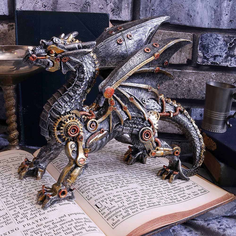 Small Dracus Machina Mechanical Dragon Figure 20.5cm