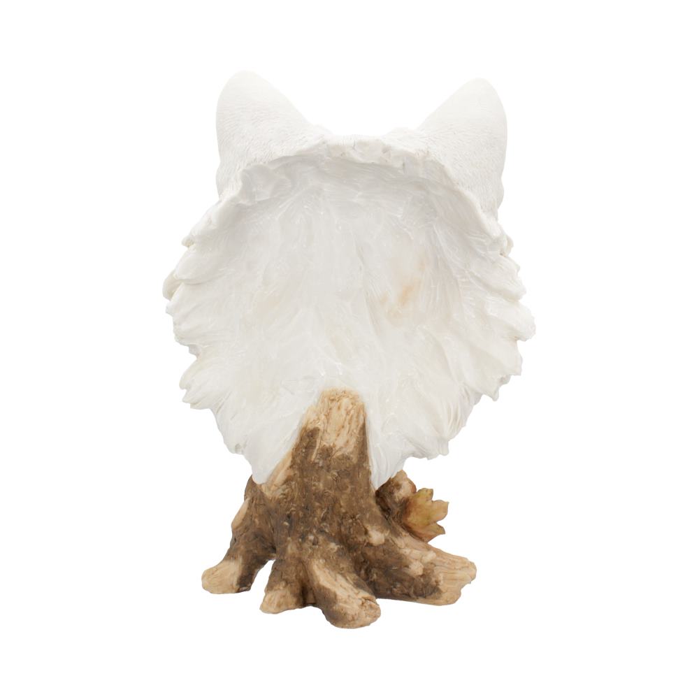 Wild Winter White Wolf Bust 27.5cm