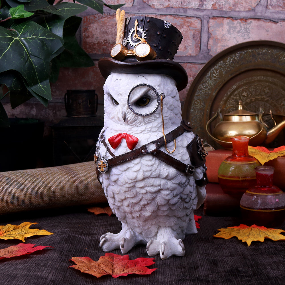 Cogsmiths Owl Steampunk Bird Ornament