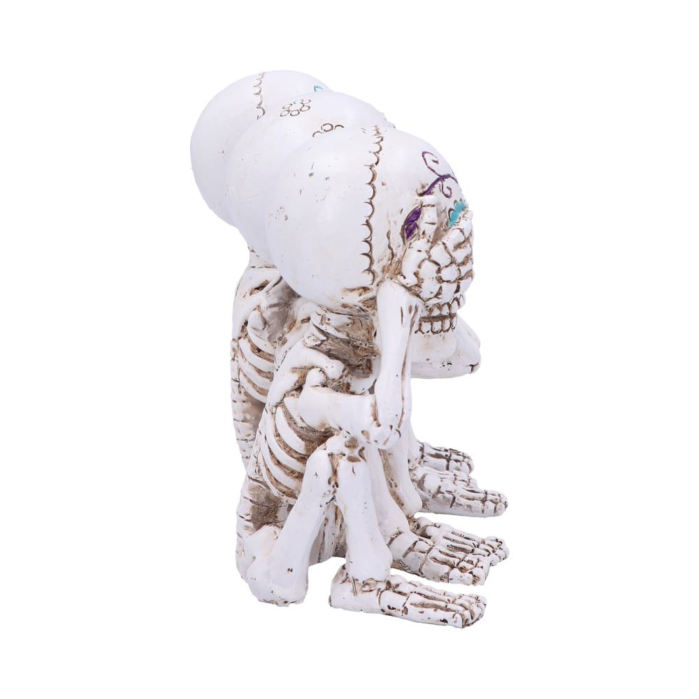 Three Wise Calaveras Skeleton Figurine 20.3cm