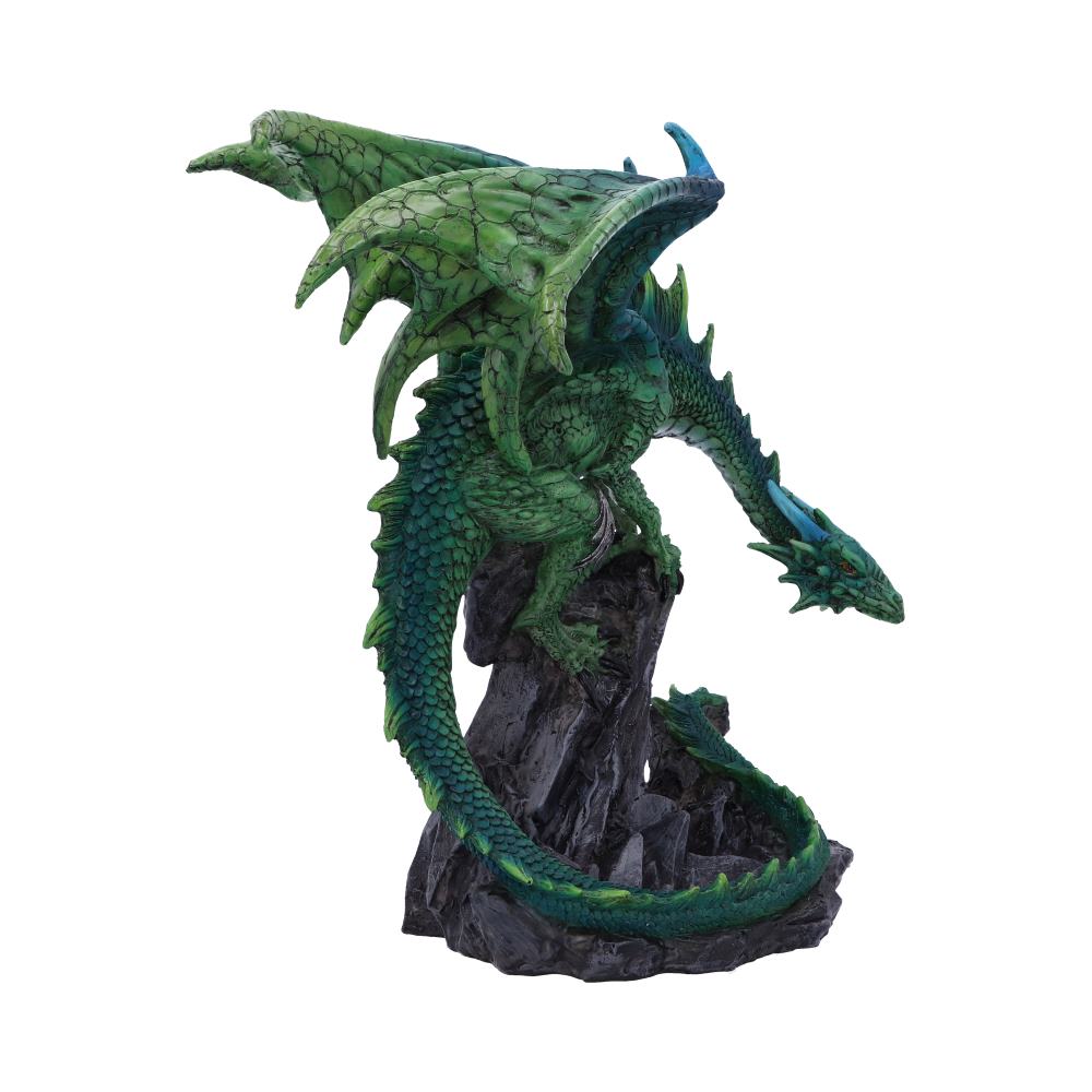 Clifftop Keeper Green Dragon Figurine 21cm