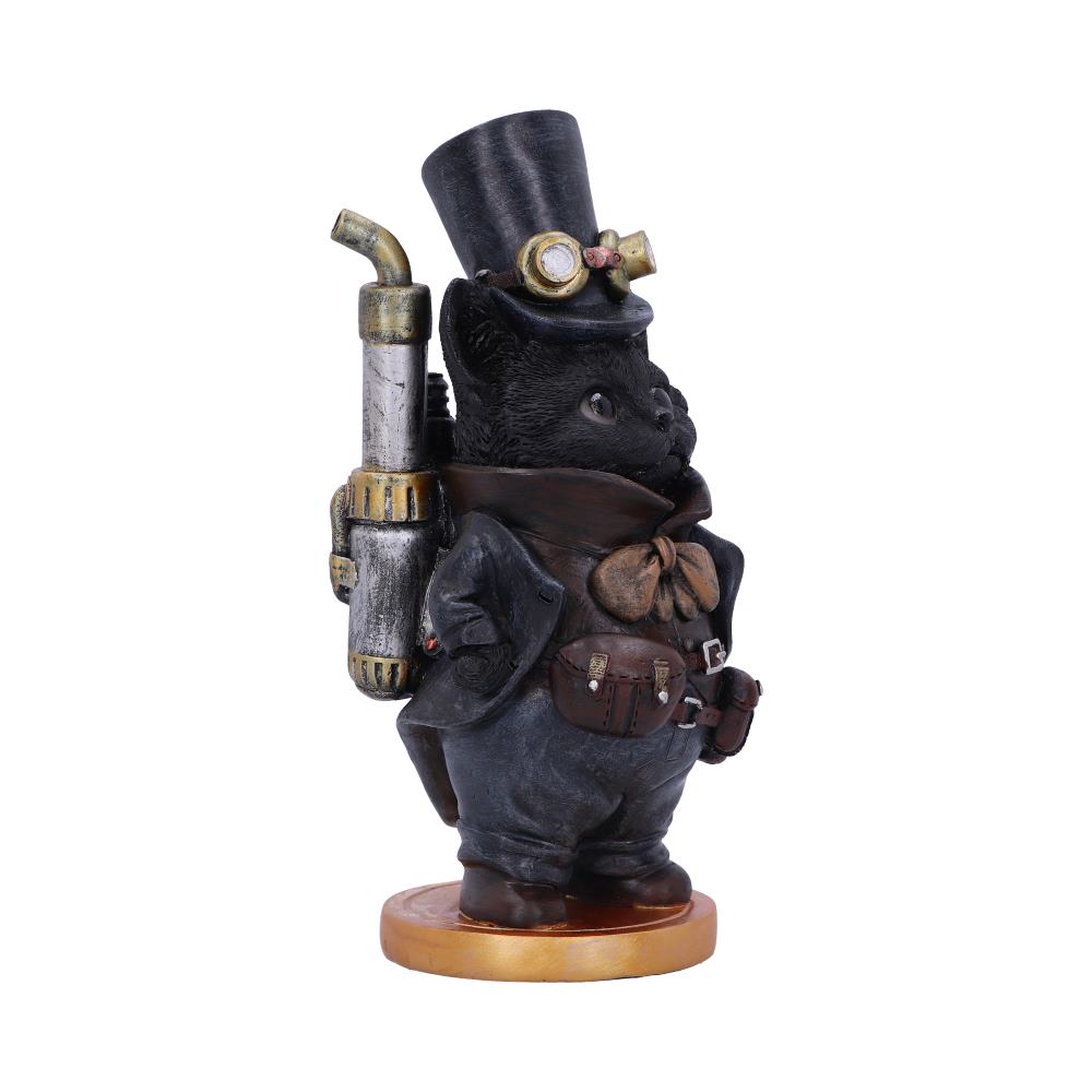 Steampunk Cat Figurine 19.5cm