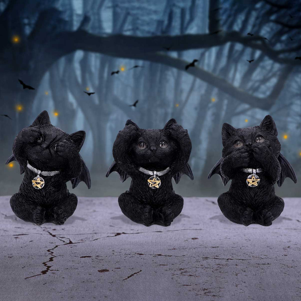 Three Wise Vampuss Figurines 9cm