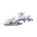 Winter Litter White Wolf Ornament