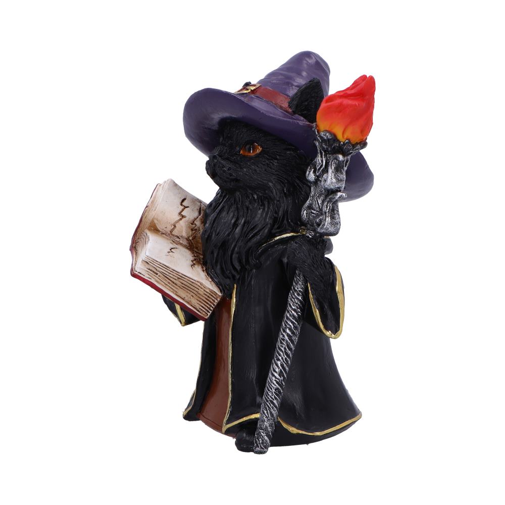 Albus The Black Wizard Cat Figurine