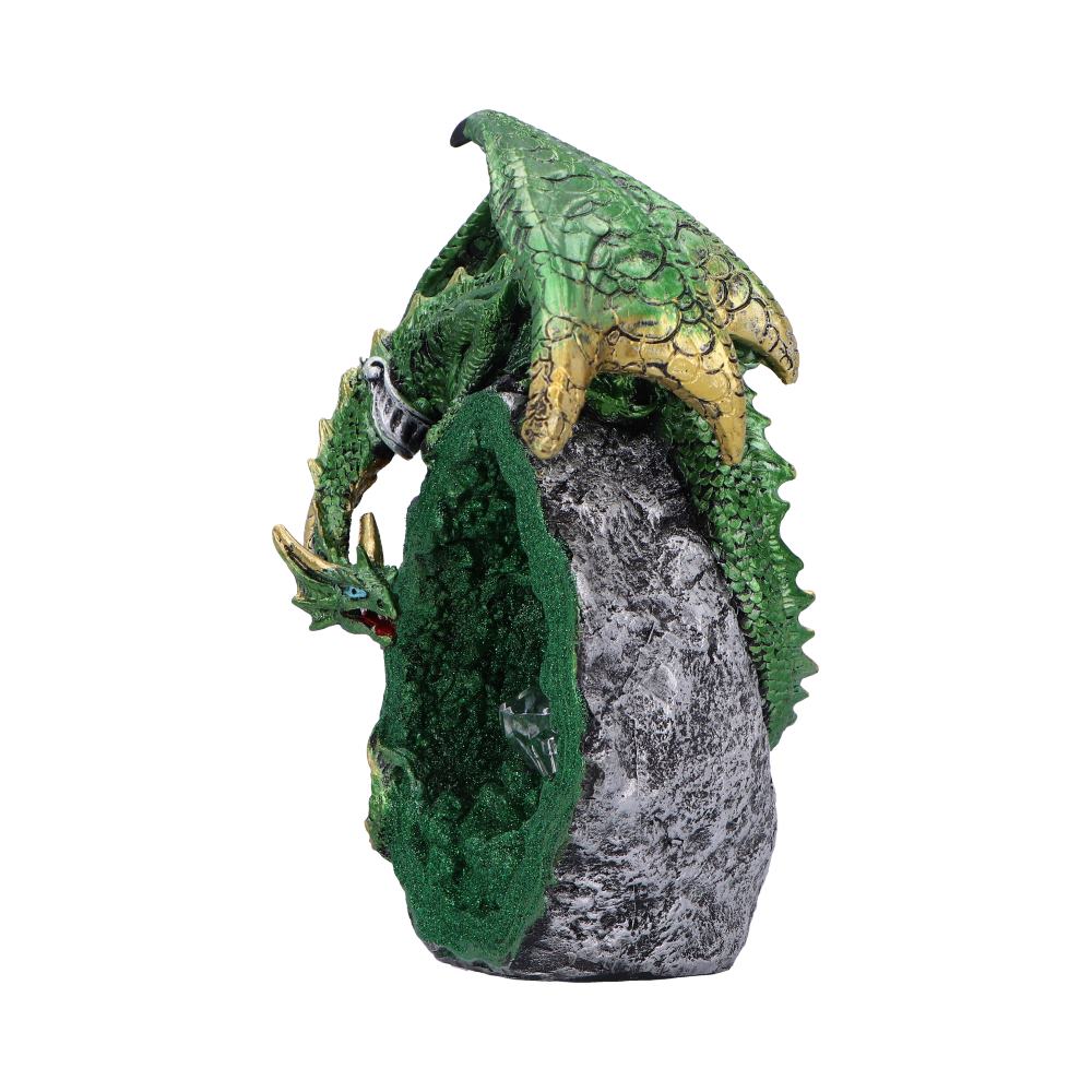 Emerald Overseer Dragon Decorative Resin Figurine