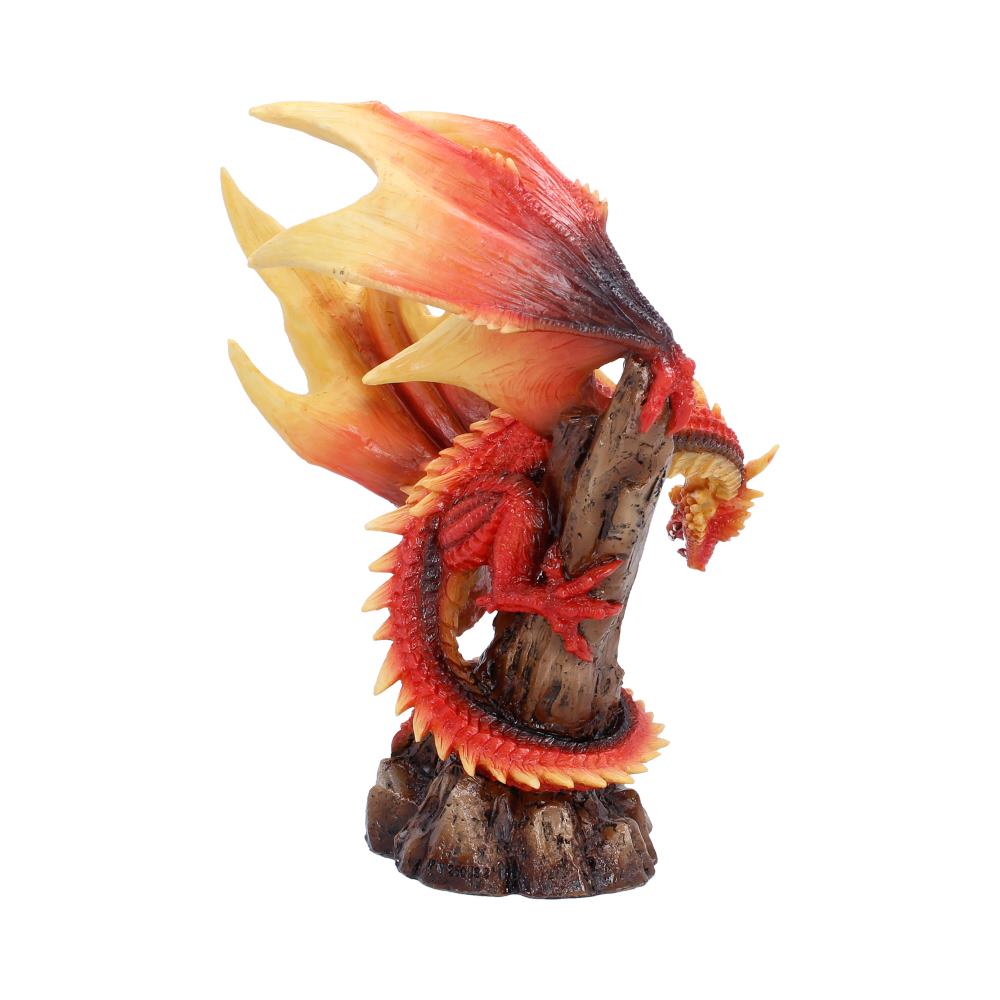 Vermilion Inferno Dragon Figurine 22.5cm