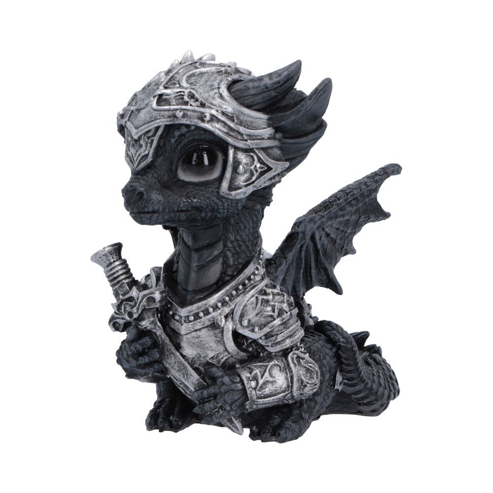 Sir Sword Flame Dragon Figurine