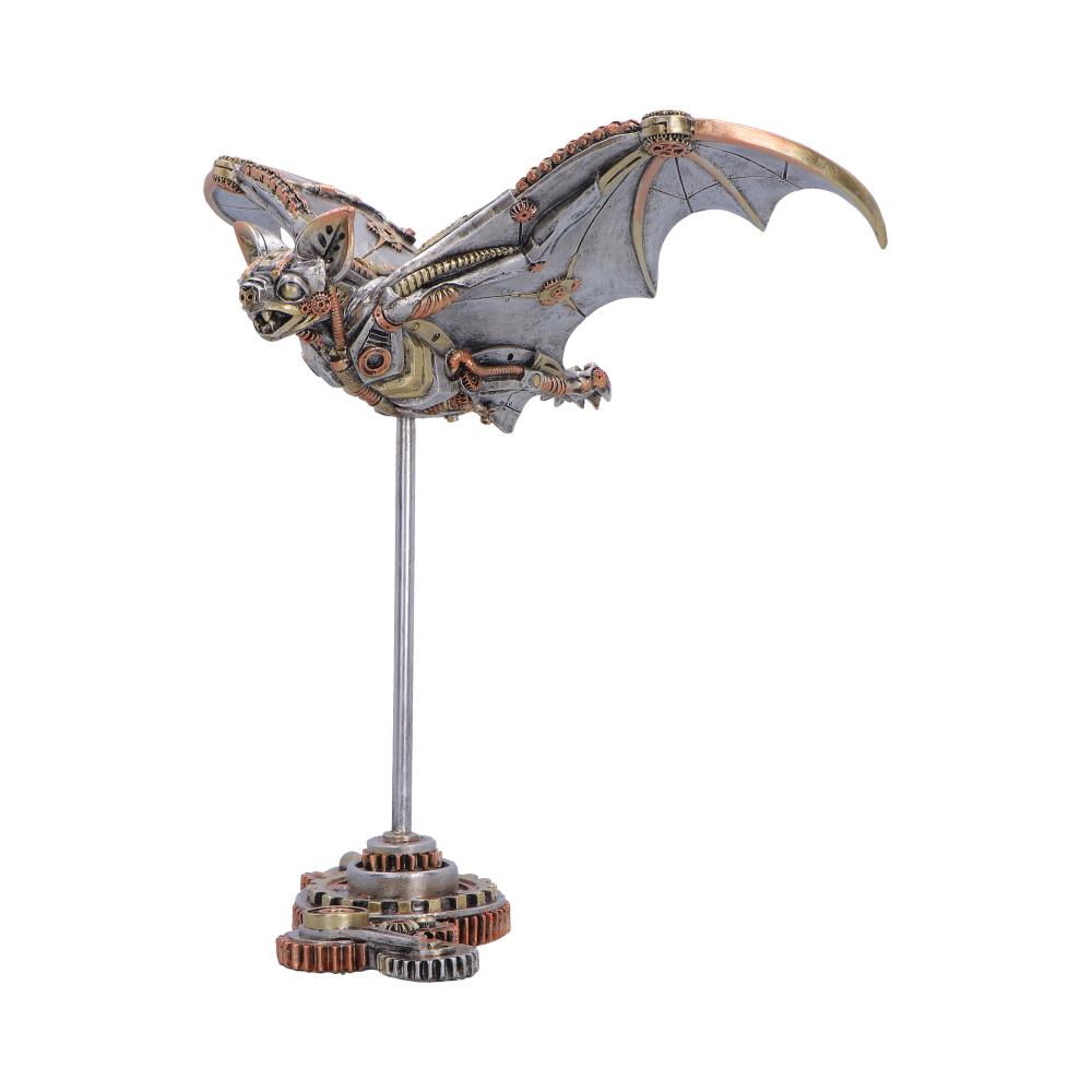Steampunk Bat Figurine on Plinth 32.2cm