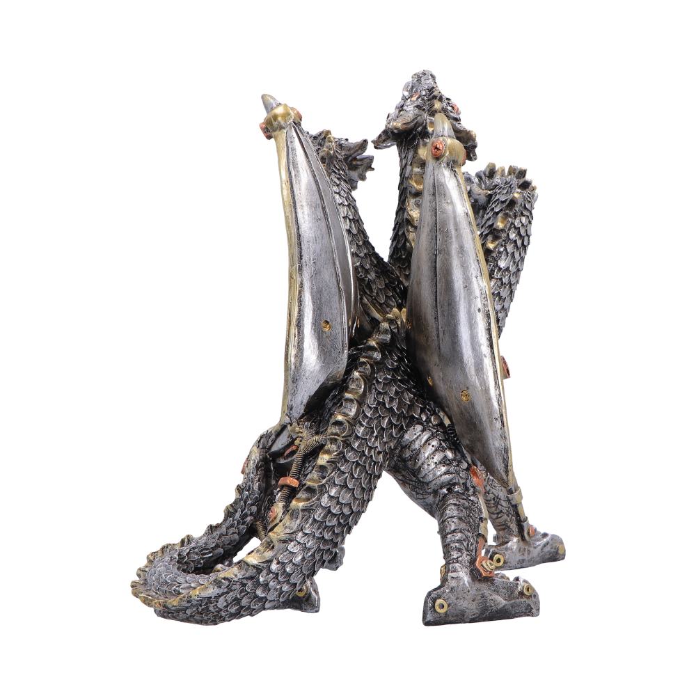 Three Headed Steampunk Dragon 23cm