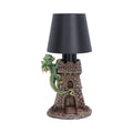 Green Dragon Castle Lamp 24.4cm