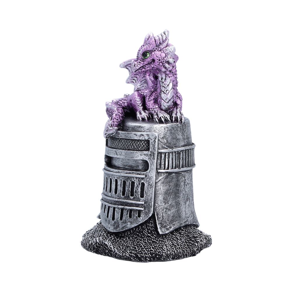 Purple Dragon on Knight Helmet 12.7cm