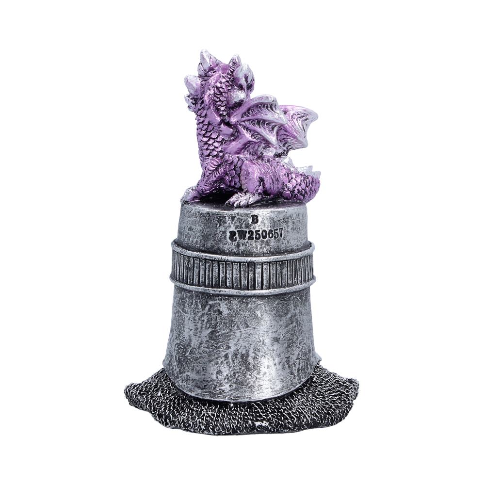 Purple Dragon on Knight Helmet 12.7cm
