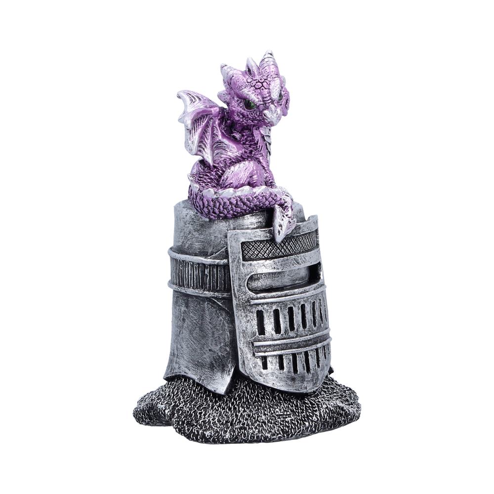 Purple Dragon on Knight Helmet 12.7cm