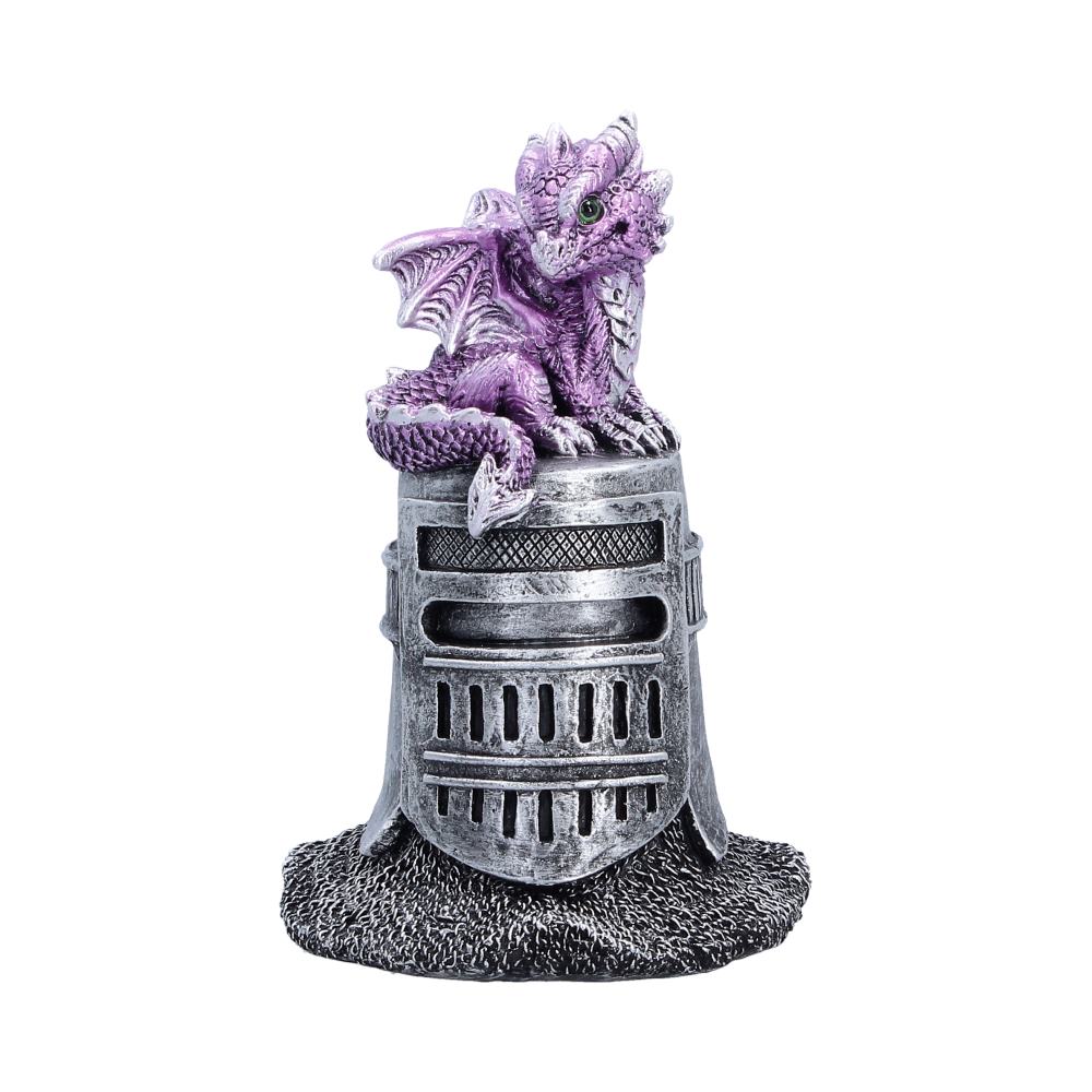 Purple Dragon on Knight Helmet 12.7cm