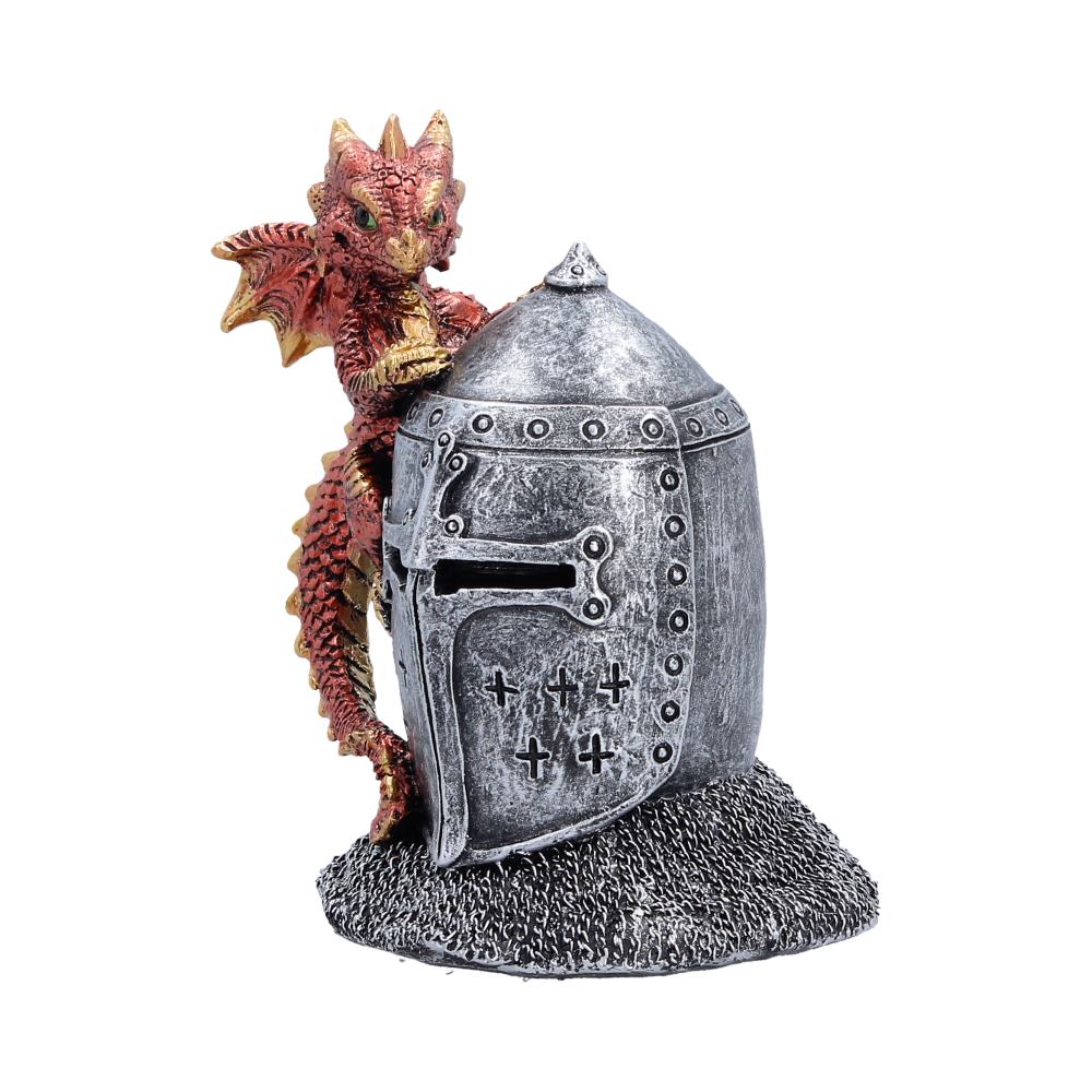 Red Dragon on Knight Helmet 12.3cm