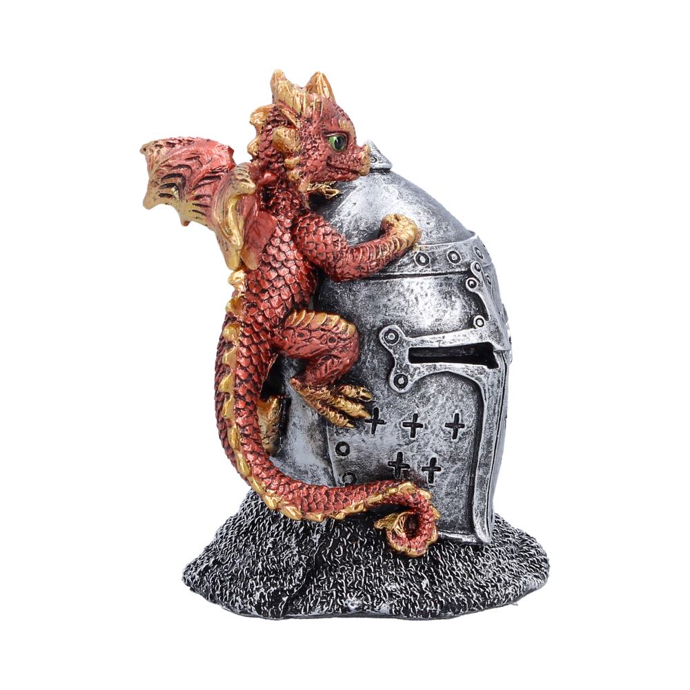 Red Dragon on Knight Helmet 12.3cm