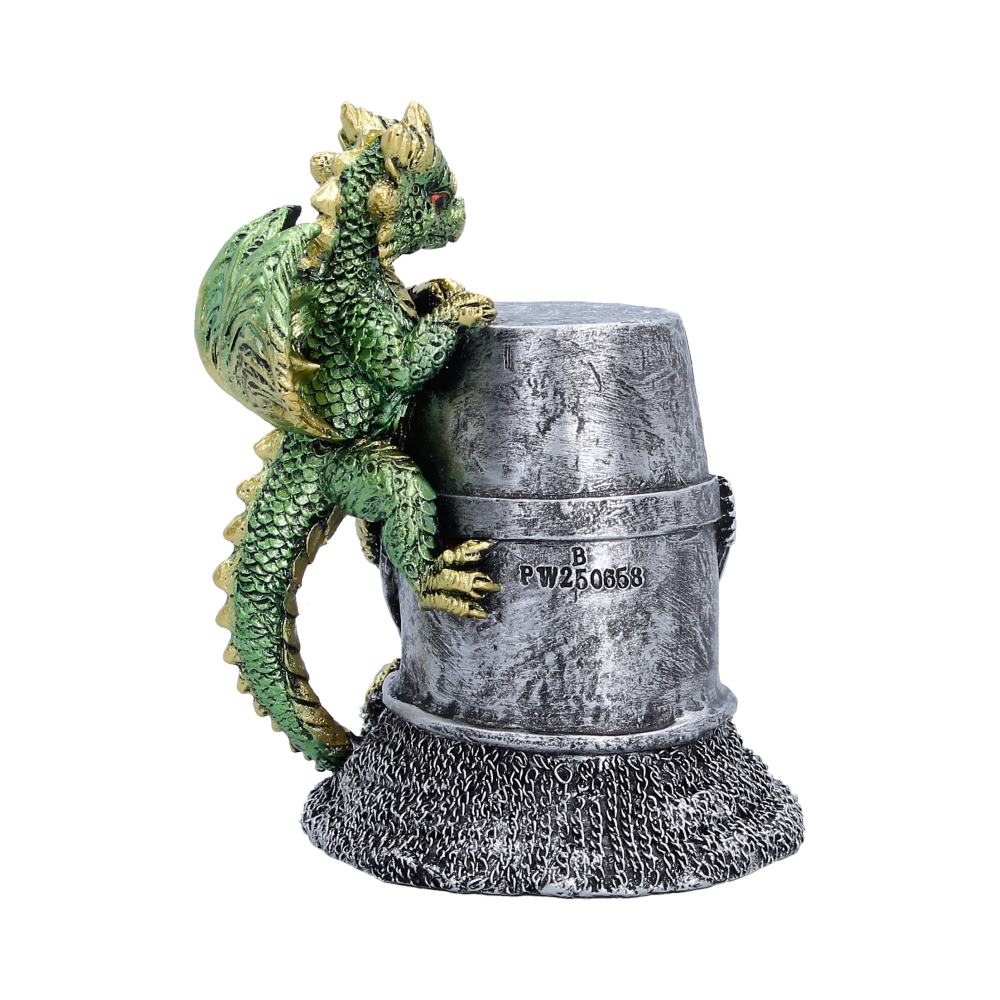 Green Dragon on Knight Helmet 12cm