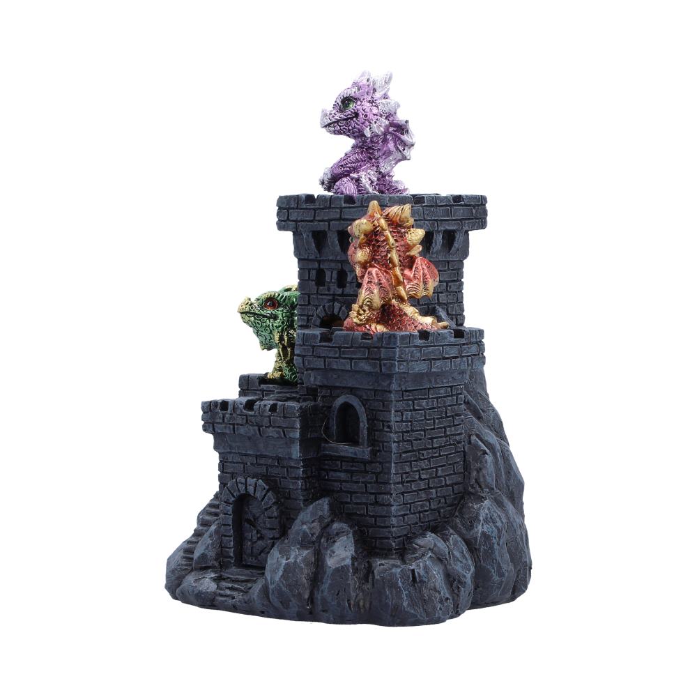 Dragonlings Keep LED Castle Display Piece 18cm