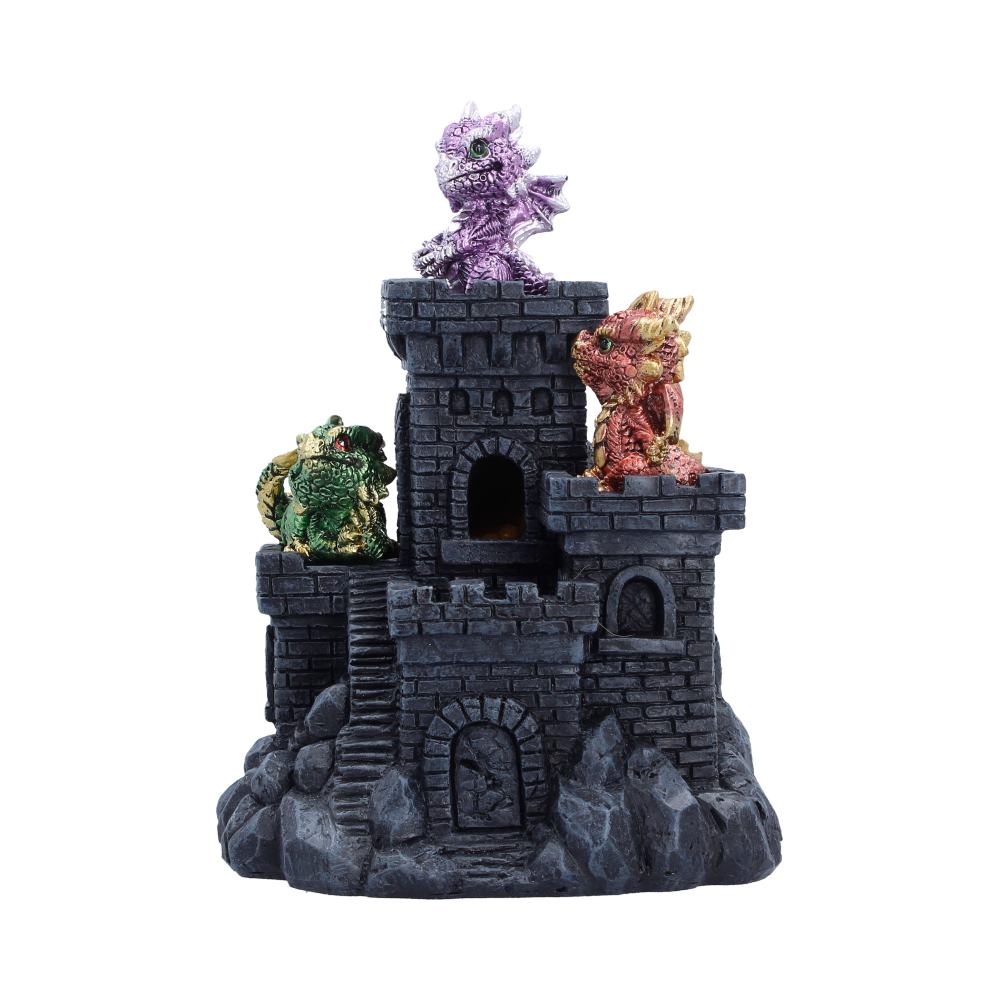 Dragonlings Keep LED Castle Display Piece 18cm