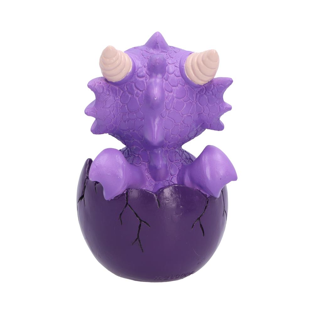 Shellbound Cute Purple Baby Dragon Figurine 8.6cm