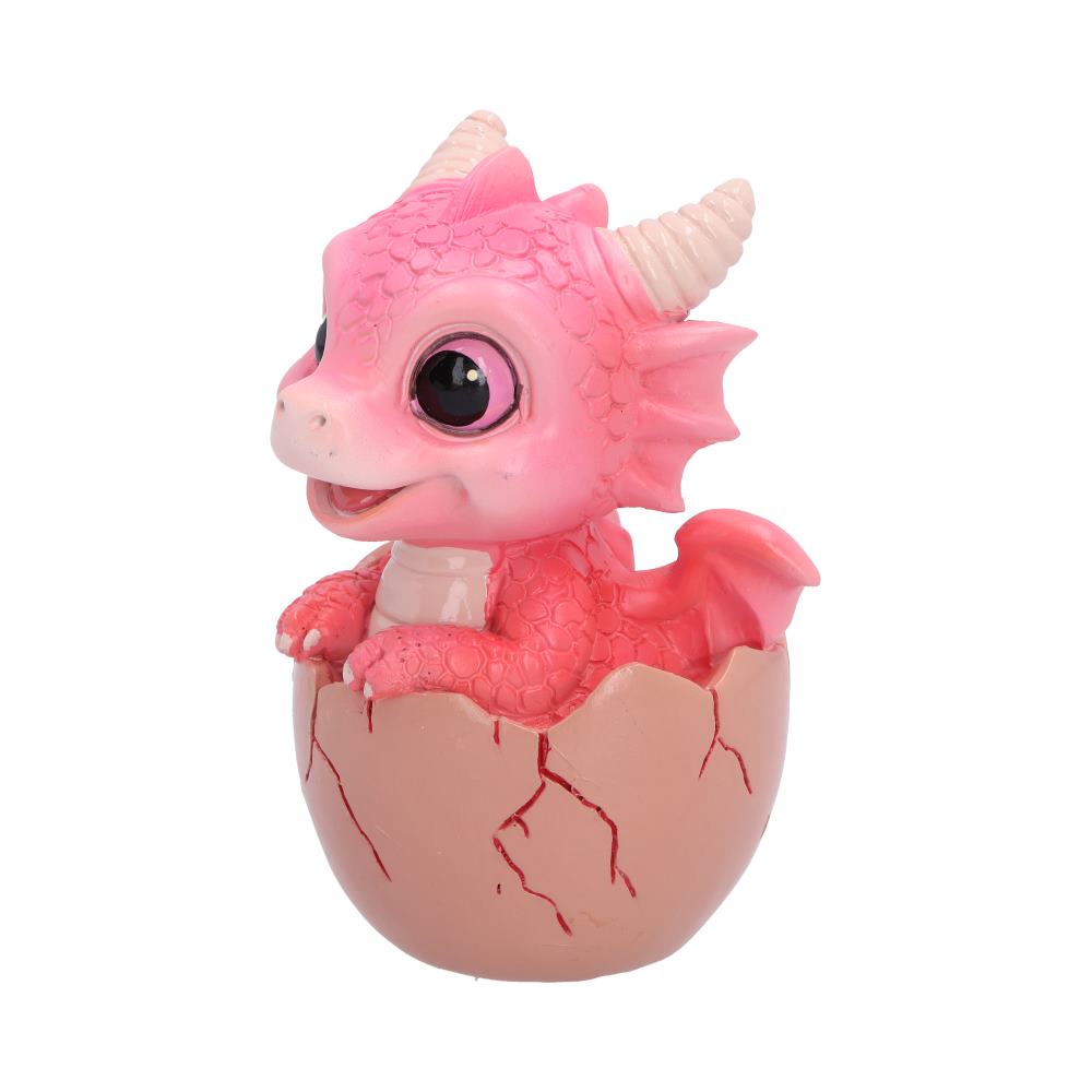 Shellbound Cute Pink Baby Dragon Figurine 8.6cm