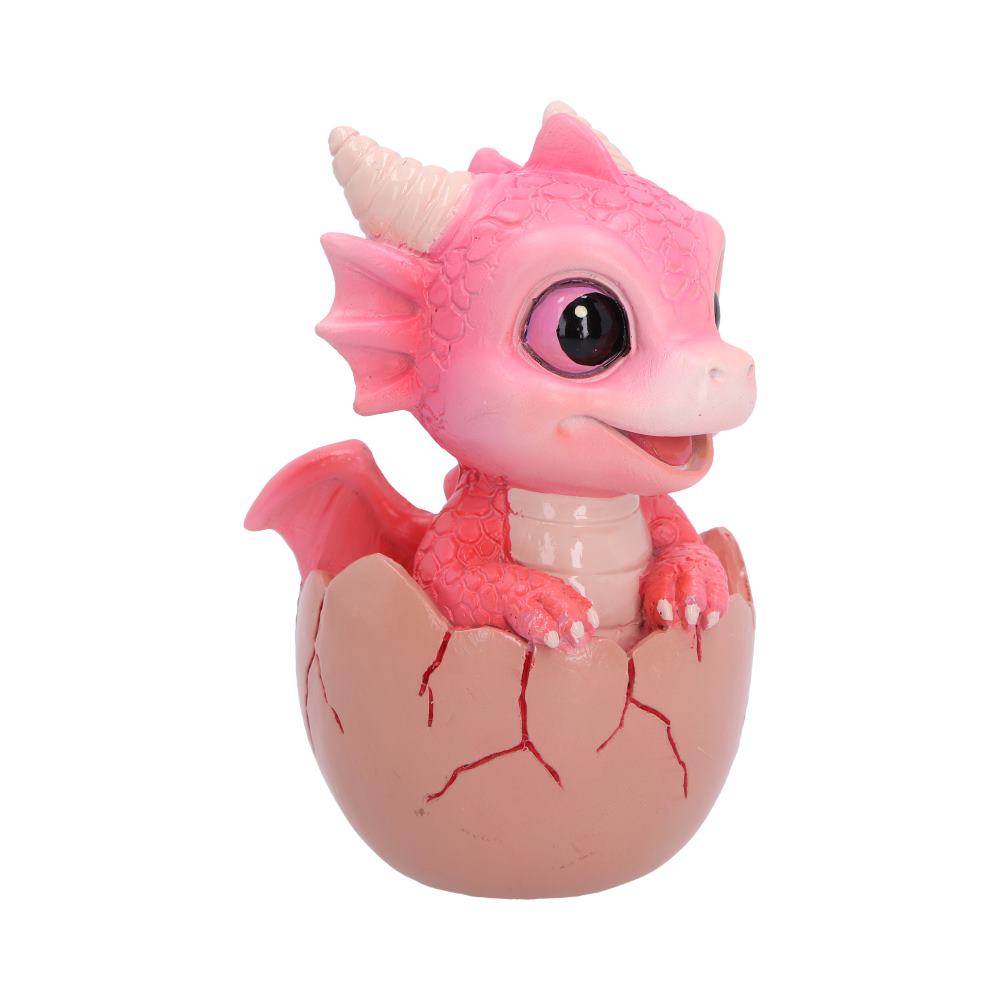 Shellbound Cute Pink Baby Dragon Figurine 8.6cm