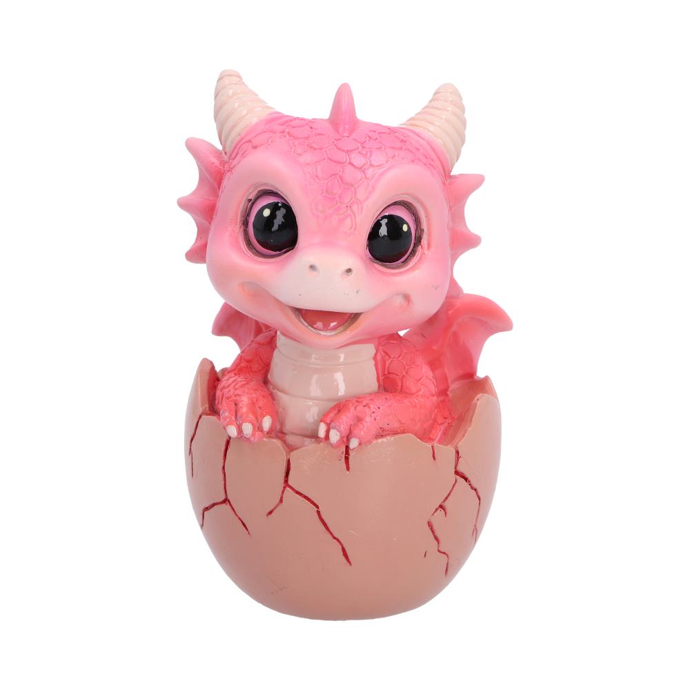 Shellbound Cute Pink Baby Dragon Figurine 8.6cm