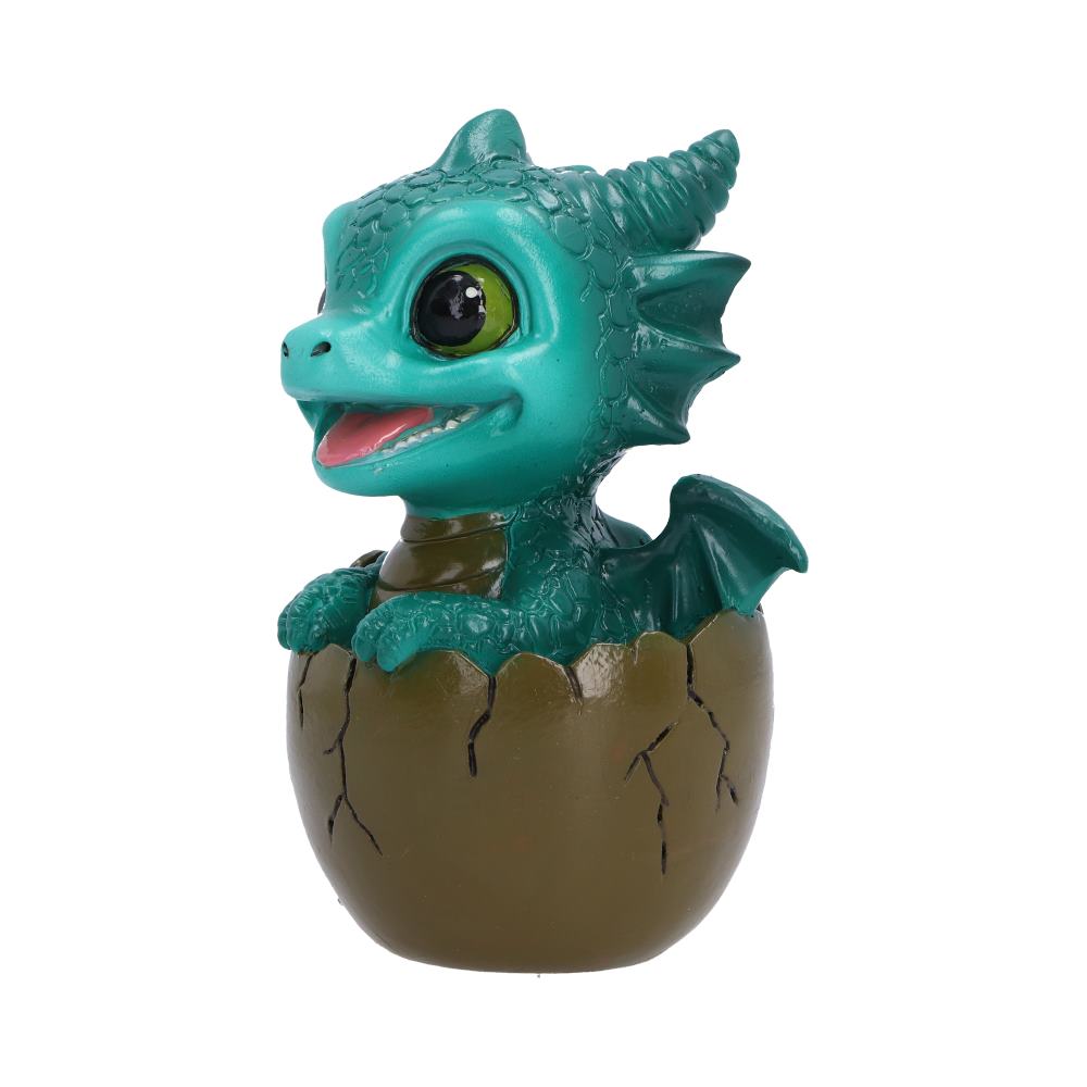 Shellbound Cute Green Baby Dragon Figurine 9.1cm