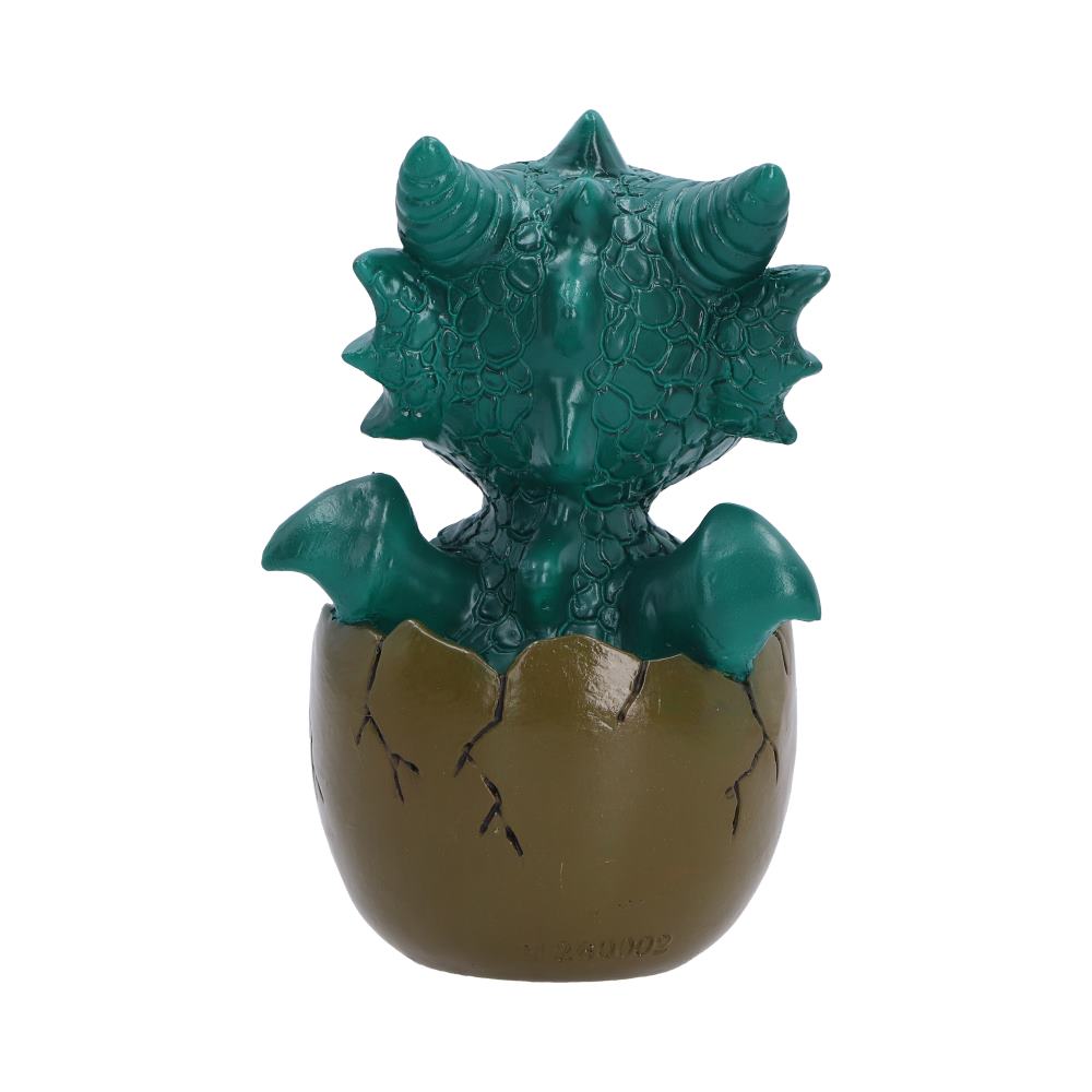 Shellbound Cute Green Baby Dragon Figurine 9.1cm