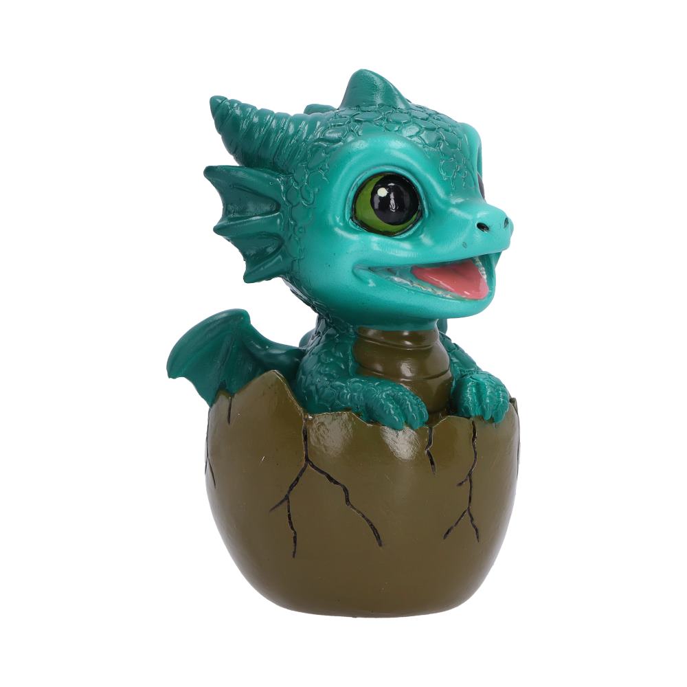 Shellbound Cute Green Baby Dragon Figurine 9.1cm