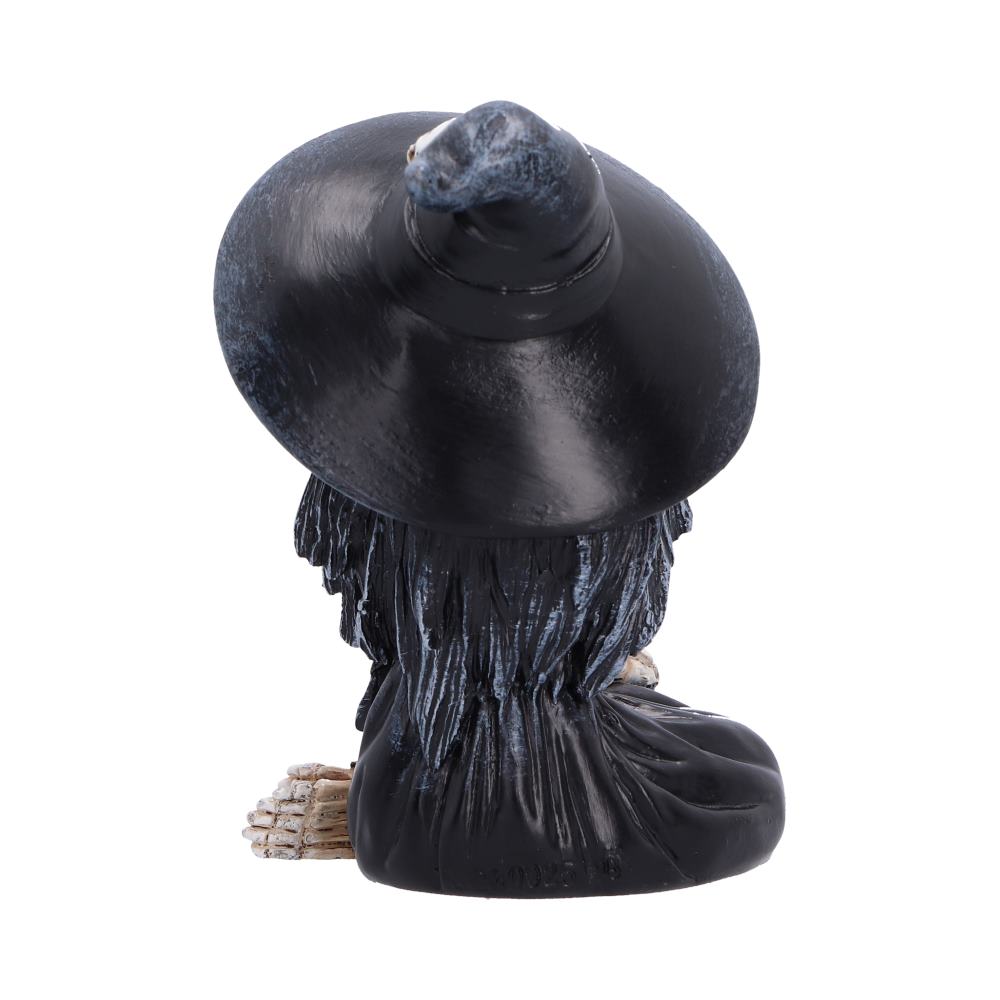 Skeleton Witch Girl Sitting on Knees 8.8cm