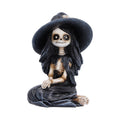 Skeleton Witch Girl Sitting on Knees 8.8cm