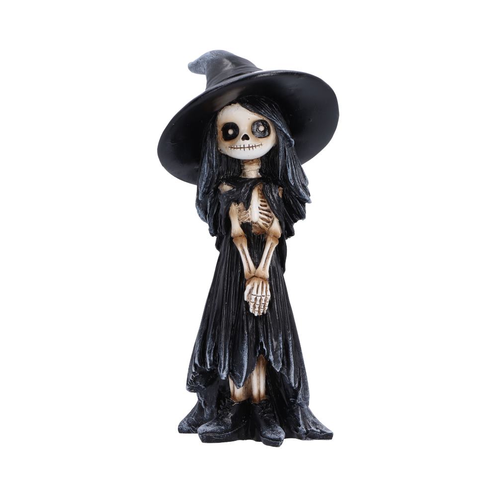 Skeleton Witch Girl Standing 12.7cm