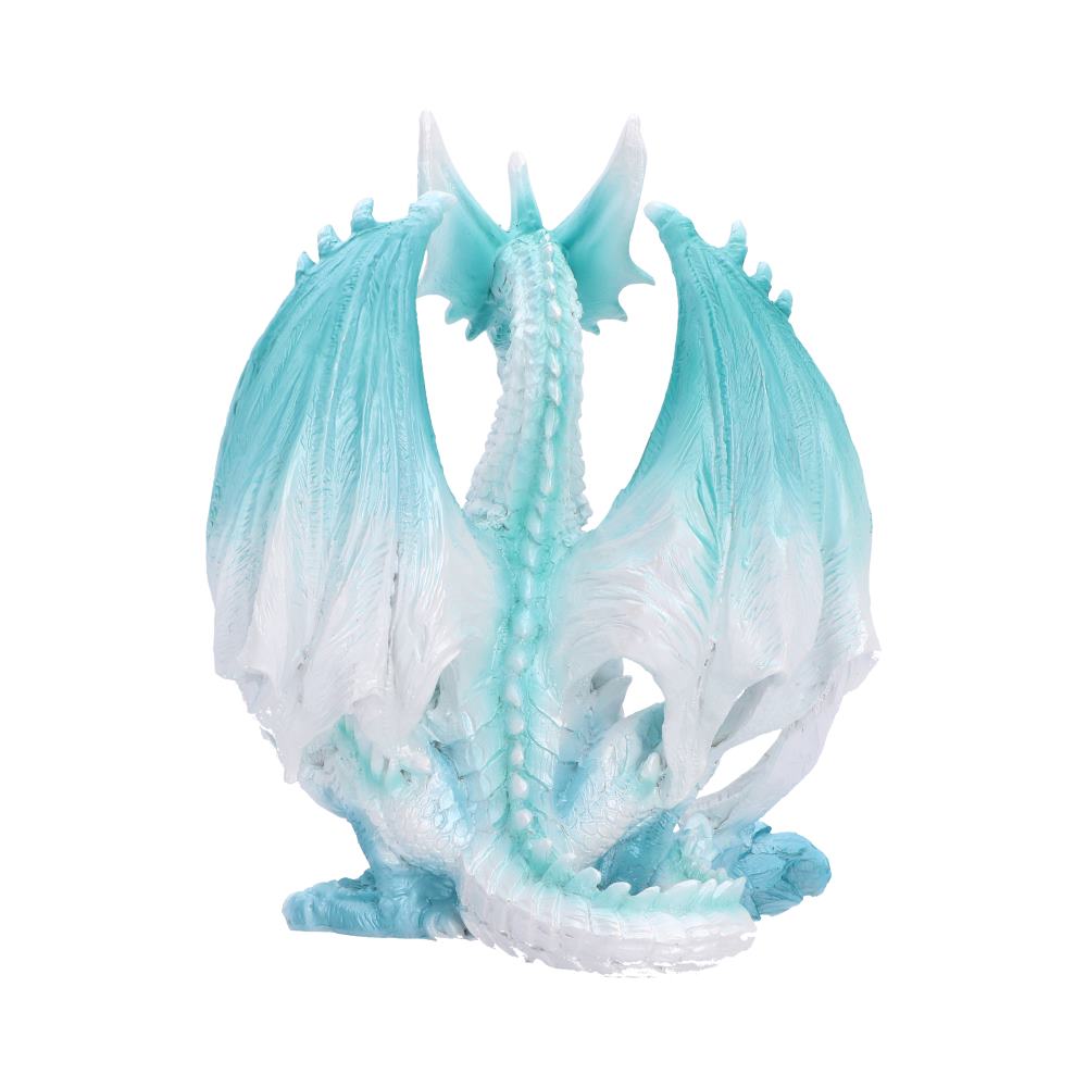 Sitting Ice Dragon Figurine 17.7cm