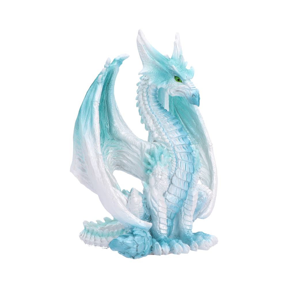 Sitting Ice Dragon Figurine 17.7cm