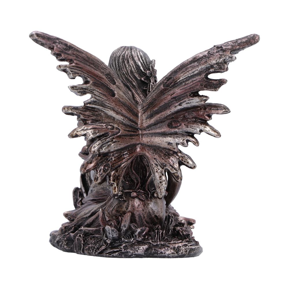 Fairy Sitting With Flower Figurine 9cm
