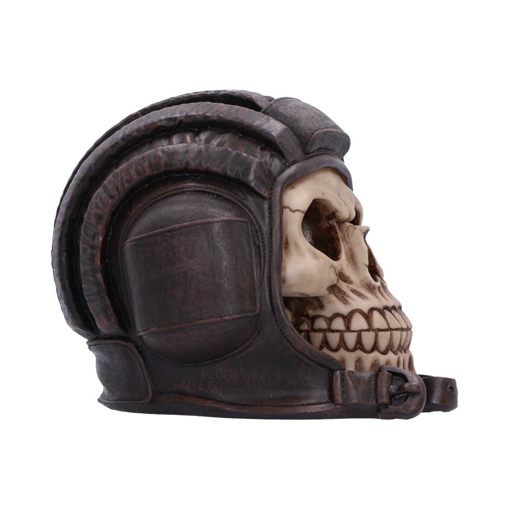Tankman Skull Ornament 13cm