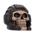 Tankman Skull Ornament 13cm