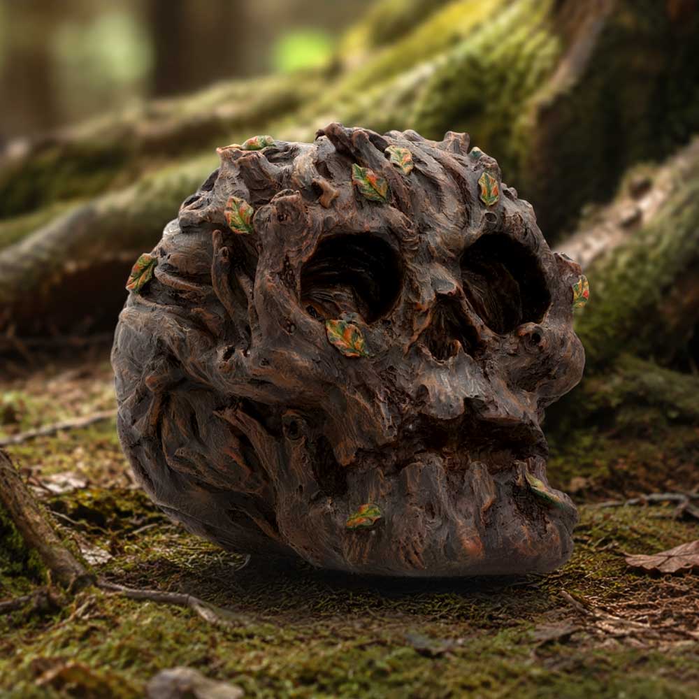 Tree Skull Ornament 11cm