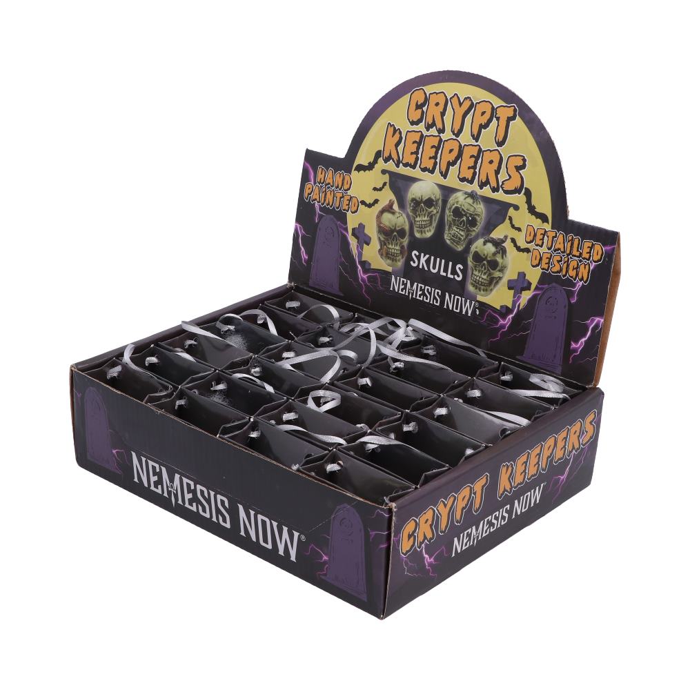 Crypt Keepers Pack of 24 Mini Skulls 3.7cm