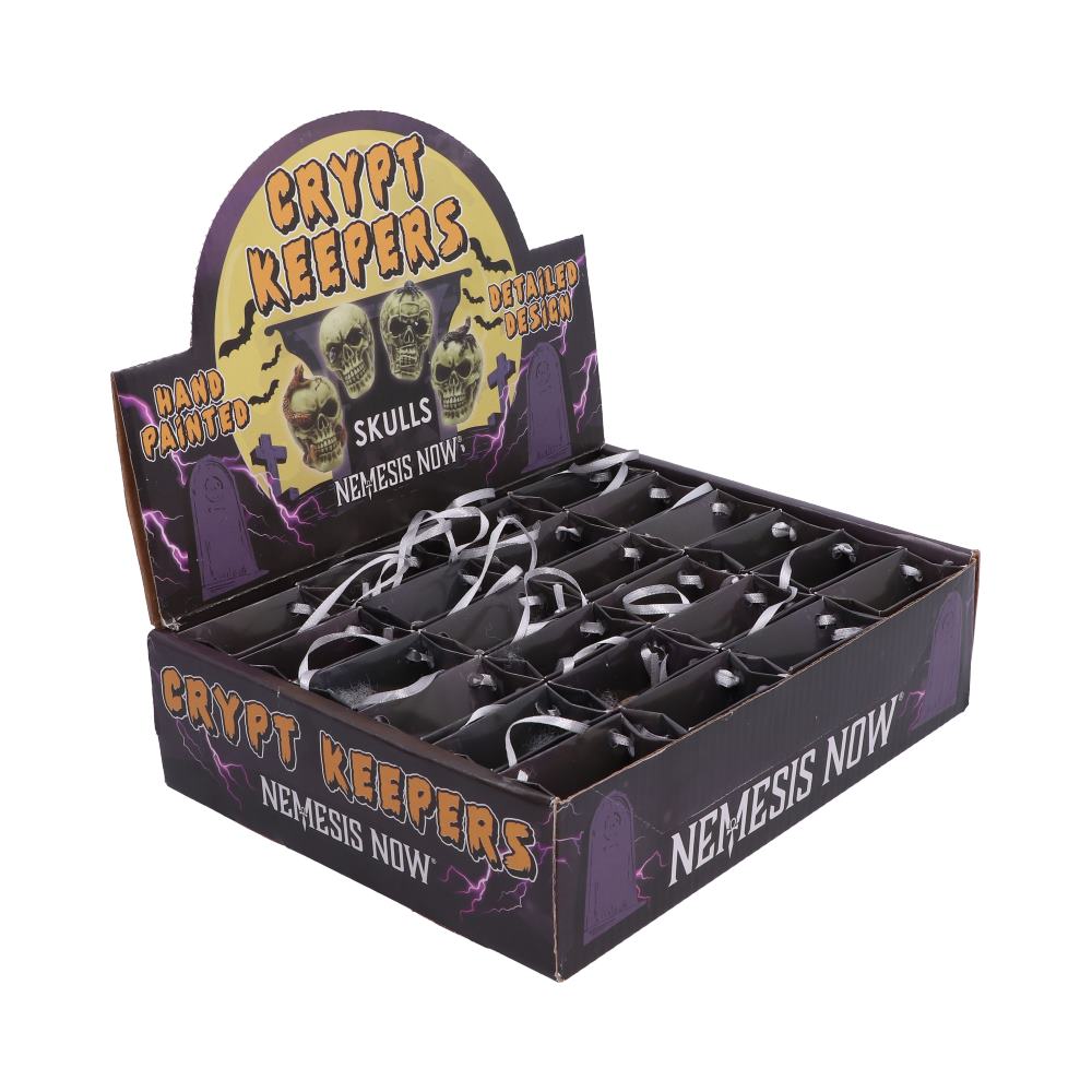 Crypt Keepers Pack of 24 Mini Skulls 3.7cm