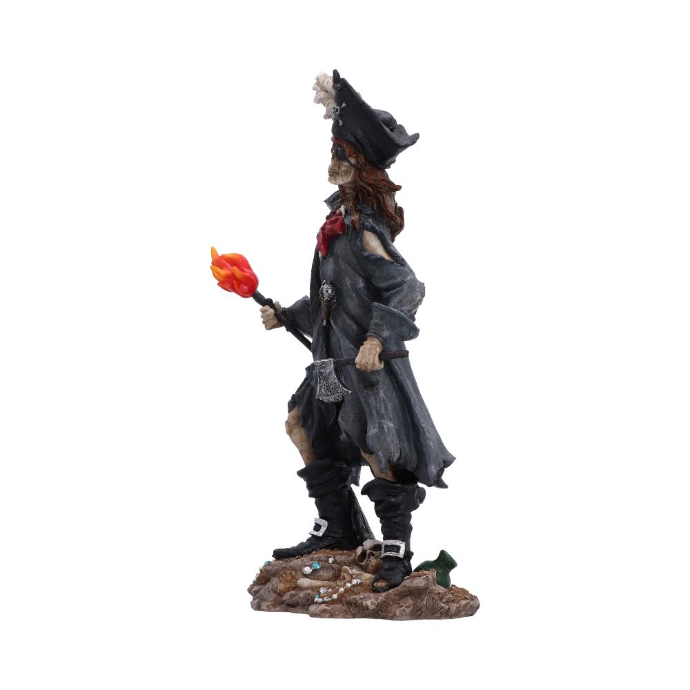 Skeletal Pirate Captain Figurine 24.2cm