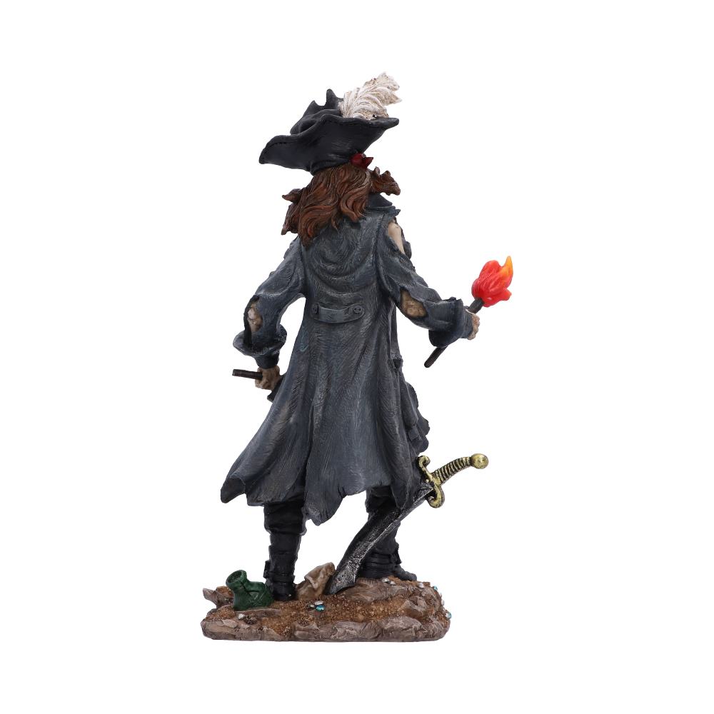Skeletal Pirate Captain Figurine 24.2cm