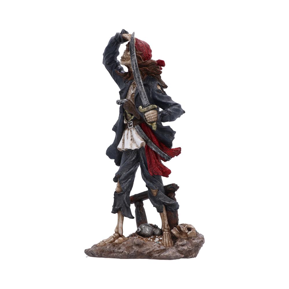 Skeletal Sailor Pirate Figurine 23.5cm