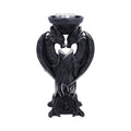 Double Dragon Candle Holder 18.3cm