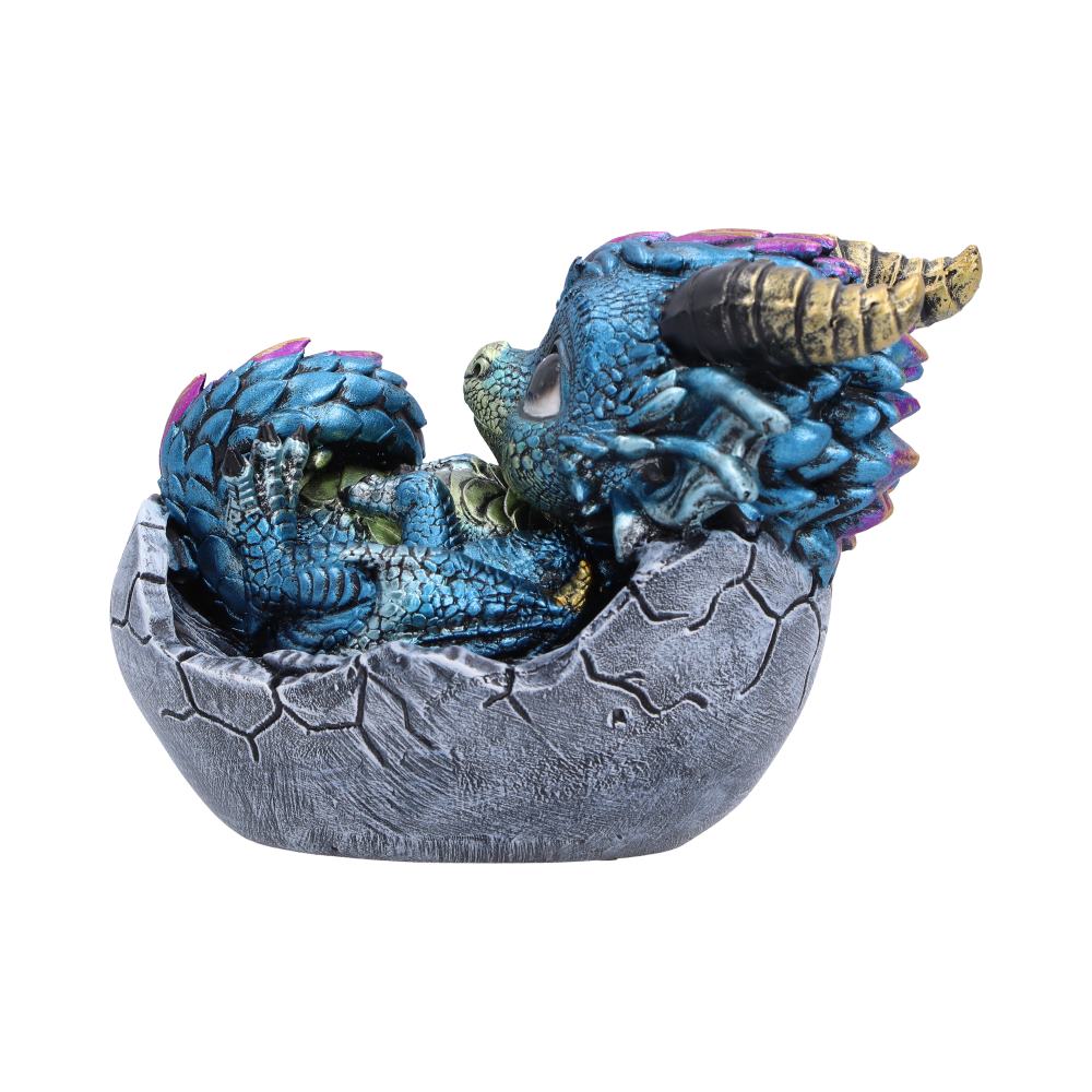 Blue Dragon Egg Figurine 7.9cm