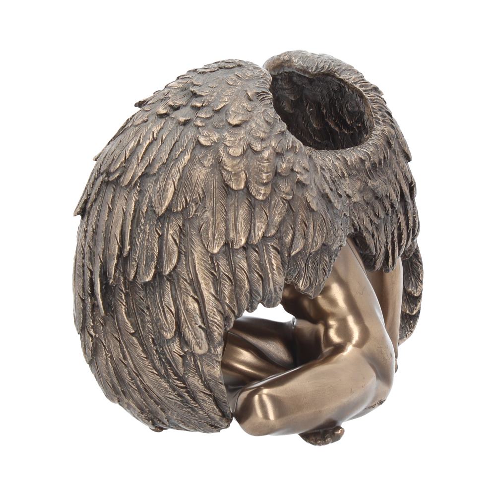 Angels Rest Figurine Bronze Naked Angel Ornament